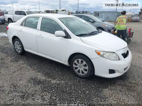 2010 Toyota Corolla Le VIN 1NXBU4EE2AZ282883 фото 2