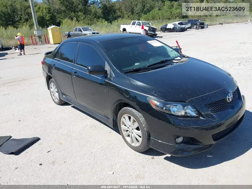 2010 Toyota Corolla S VIN 2T1BU4EE3AC523609 фото 2