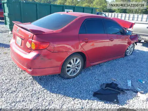 1NXBU4EE3AZ200739 — 2010 Toyota Corolla, фото 4 с аукциона IAAI, Передняя часть
