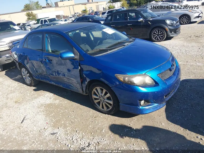 2010 Toyota Corolla VIN 1NXBU4EE8AZ269975 фото 2