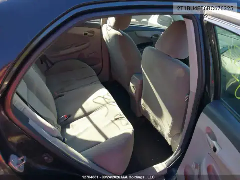 2011 Toyota Corolla Ce VIN 2T1BU4EE6BC676325 фото 8