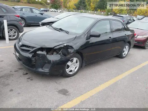 2011 Toyota Corolla S/Le VIN 2T1BU4EE5BC667955 фото 3