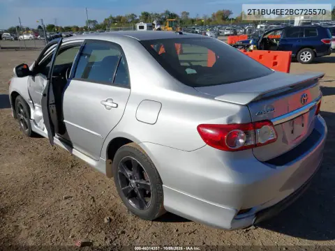 2011 Toyota Corolla S VIN 2T1BU4EE2BC725570 фото 4