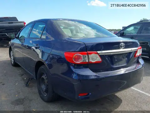 2012 Toyota Corolla L VIN 2T1BU4EE4CC842956 фото 4