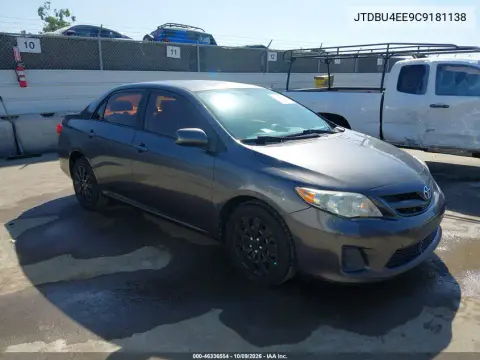 2012 Toyota Corolla Le VIN JTDBU4EE9C9181138 фото 2