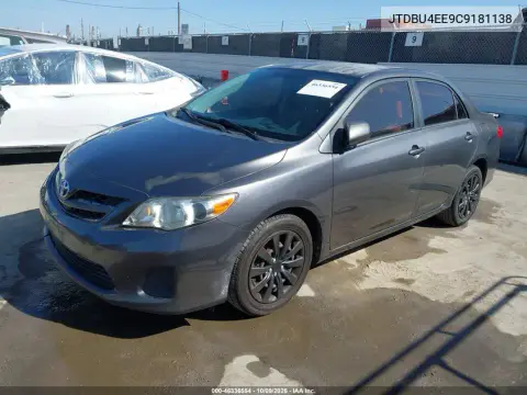 2012 Toyota Corolla Le VIN JTDBU4EE9C9181138 фото 3