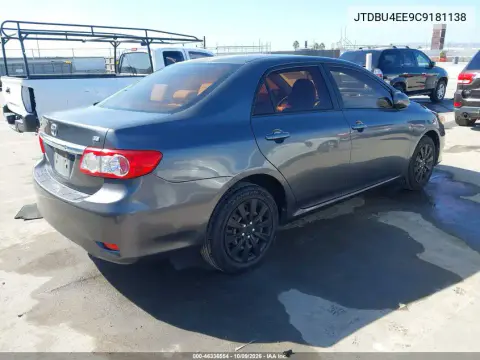 2012 Toyota Corolla Le VIN JTDBU4EE9C9181138 фото 5