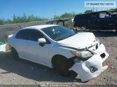 2013 Toyota Corolla S/Le VIN 2T1BU4EE7DC100732 фото 1