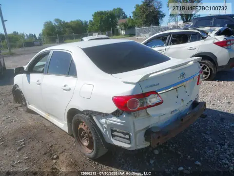 2013 Toyota Corolla S/Le VIN 2T1BU4EE7DC100732 фото 3