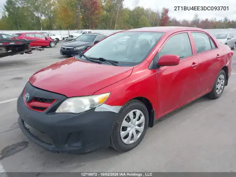 2013 Toyota Corolla S/Le VIN 2T1BU4EE3DC093701 фото 3