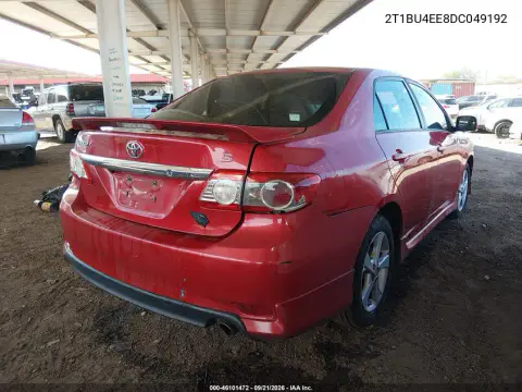 2013 Toyota Corolla S VIN 2T1BU4EE8DC049192 фото 5