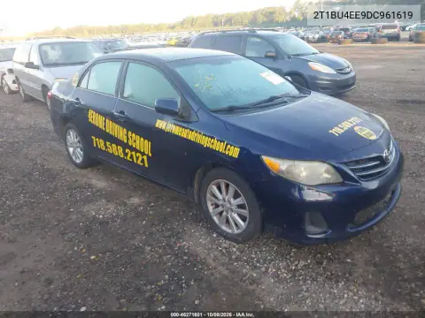 2T1BU4EE9DC961619 — 2013 Toyota Corolla, Естественный износ, фото до ремонта