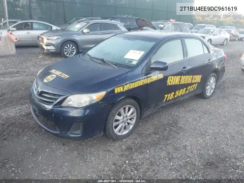 2013 Toyota Corolla Le VIN 2T1BU4EE9DC961619 фото 3