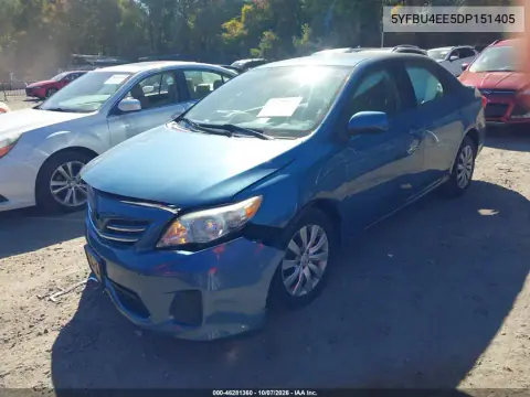 2013 Toyota Corolla Le VIN 5YFBU4EE5DP151405 фото 3