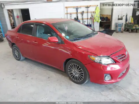 2013 Toyota Corolla Le VIN 5YFBU4EE8DP105793 фото 2