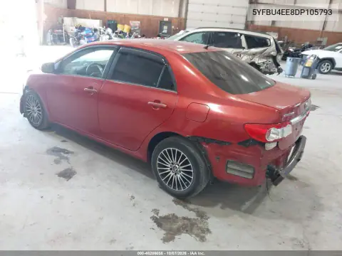 2013 Toyota Corolla Le VIN 5YFBU4EE8DP105793 фото 4