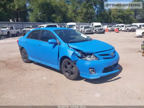 2013 Toyota Corolla S VIN 5YFBU4EE4DP182869 фото 1