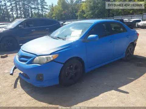 2013 Toyota Corolla S VIN 5YFBU4EE4DP182869 фото 2
