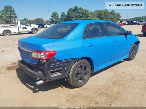 2013 Toyota Corolla S VIN 5YFBU4EE4DP182869 фото 4