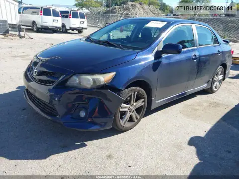 2013 Toyota Corolla S VIN 2T1BU4EE4DC068144 фото 3
