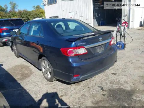 2013 Toyota Corolla S VIN 2T1BU4EE4DC068144 фото 4
