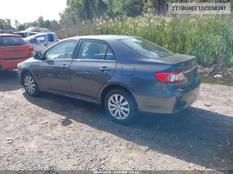 2013 Toyota Corolla Le VIN 2T1BU4EE1DC058381 фото 4