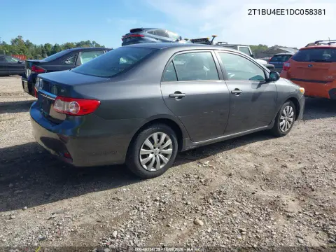 2013 Toyota Corolla Le VIN 2T1BU4EE1DC058381 фото 5