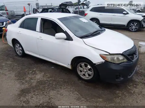 5YFBU4EE4DP195461 — 2013 Toyota Corolla, Передняя часть, фото до ремонта