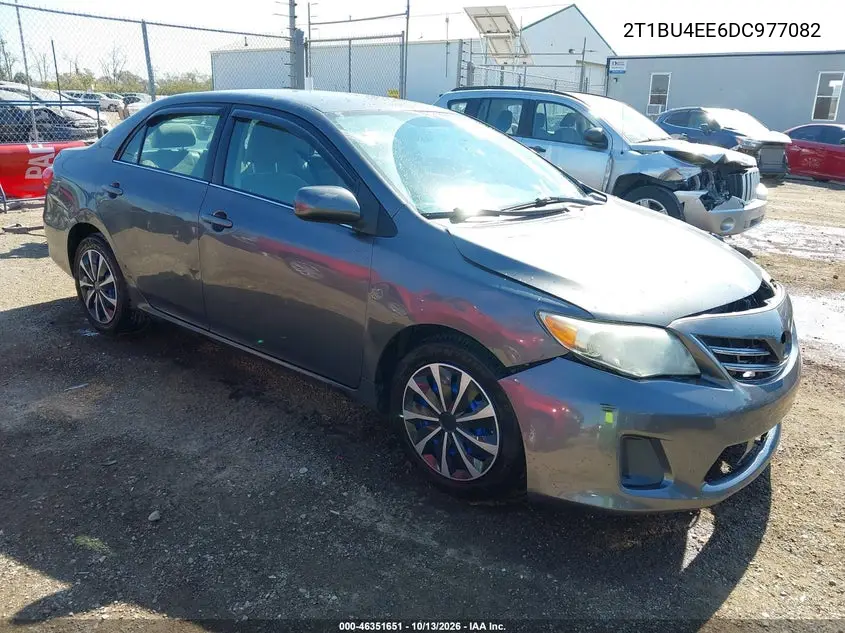 2T1BU4EE6DC977082 — 2013 Toyota Corolla, фото 2 с аукциона IAAI, Передняя часть