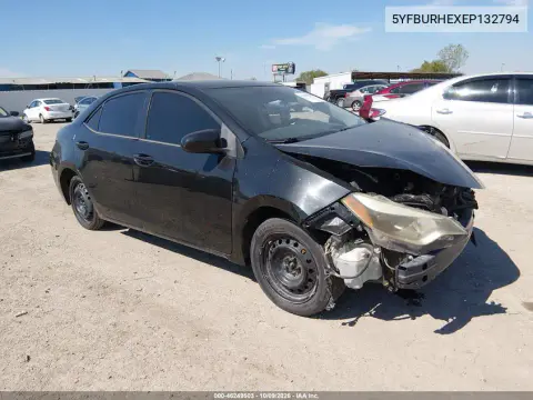 5YFBURHEXEP132794 — 2014 Toyota Corolla, Передний левый, фото до ремонта