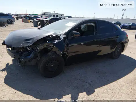2014 Toyota Corolla L VIN 5YFBURHEXEP132794 фото 3