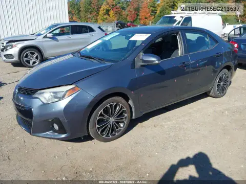 2014 Toyota Corolla S Plus VIN 2T1BURHE5EC213637 фото 3