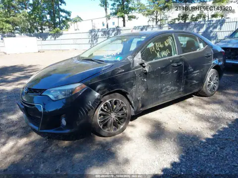 2014 Toyota Corolla S Plus VIN 2T1BURHE9EC143320 фото 3