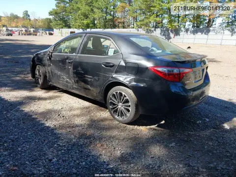 2014 Toyota Corolla S Plus VIN 2T1BURHE9EC143320 фото 4