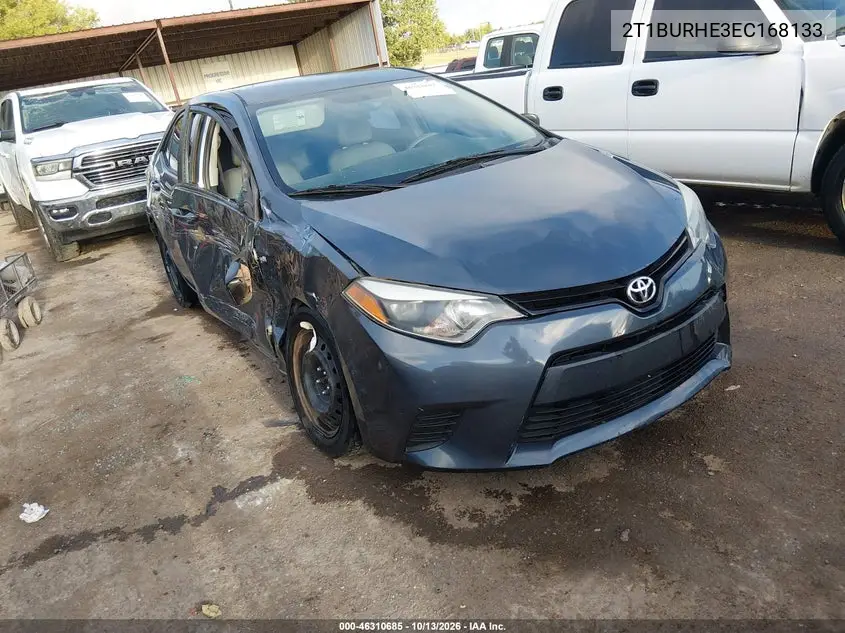 2T1BURHE3EC168133 — 2014 Toyota Corolla, фото 2 с аукциона IAAI, Не указано