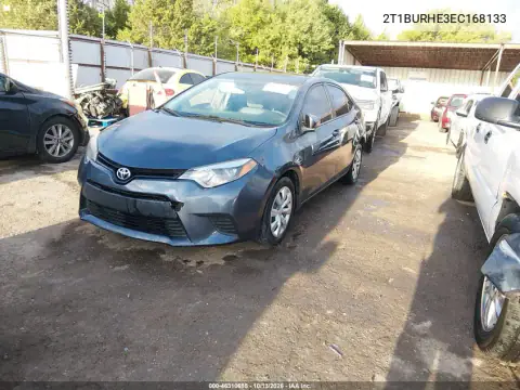 2T1BURHE3EC168133 — 2014 Toyota Corolla, фото 3 с аукциона IAAI, Не указано