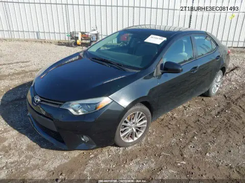 2014 Toyota Corolla Le Plus VIN 2T1BURHE3EC081493 фото 2