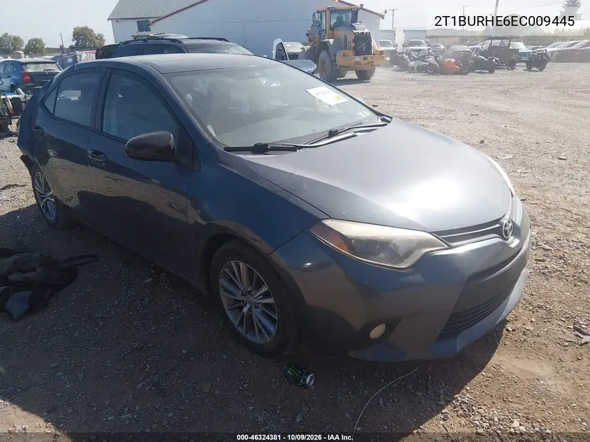 2014 Toyota Corolla Le Plus VIN 2T1BURHE6EC009445 фото 2