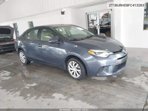2T1BURHE8FC413283 — 2015 Toyota Corolla, Левая сторона, фото до ремонта