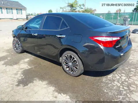 2015 Toyota Corolla S Plus VIN 2T1BURHE5FC305932 фото 4