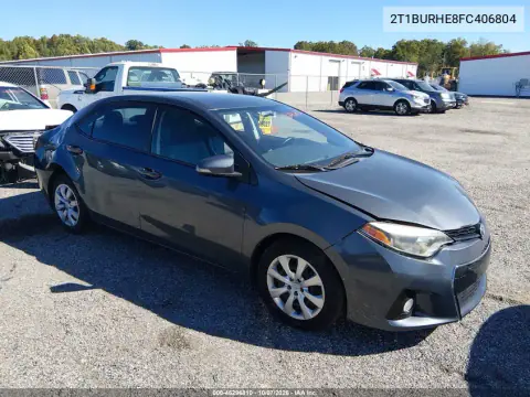 2015 Toyota Corolla S VIN 2T1BURHE8FC406804 фото 2
