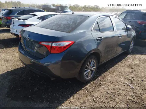 2015 Toyota Corolla Le Premium VIN 2T1BURHE3FC411179 фото 5