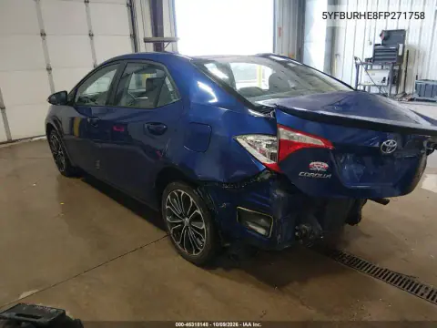 2015 Toyota Corolla S Plus VIN 5YFBURHE8FP271758 фото 4