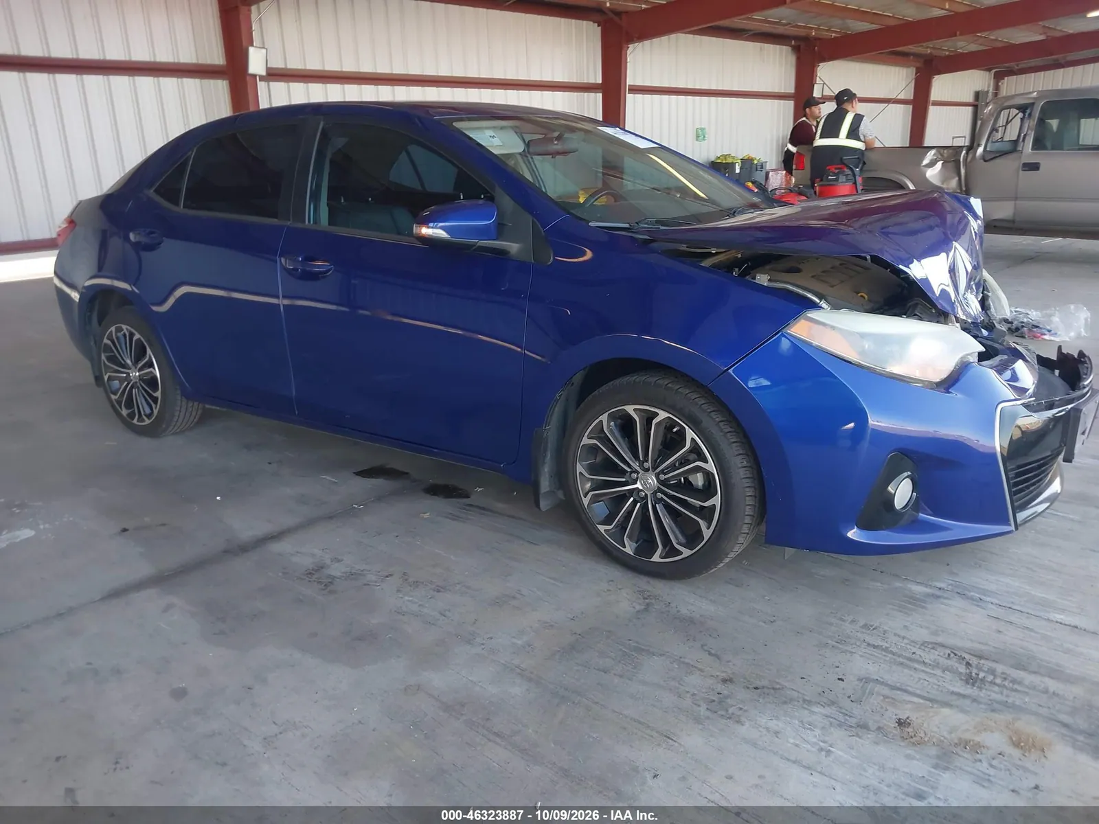 2015 Toyota Corolla S Plus VIN 5YFBURHE3FP248677 фото 2
