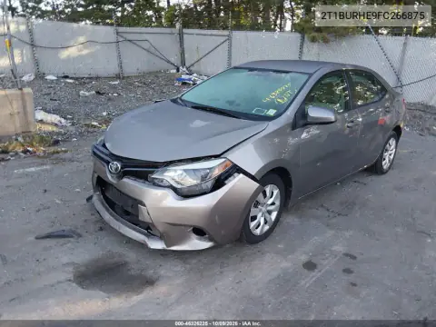 2015 Toyota Corolla Le VIN 2T1BURHE9FC266875 фото 2