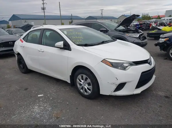 2T1BURHEXGC710668 — 2016 Toyota Corolla, Задняя часть (Rear), фото до ремонта