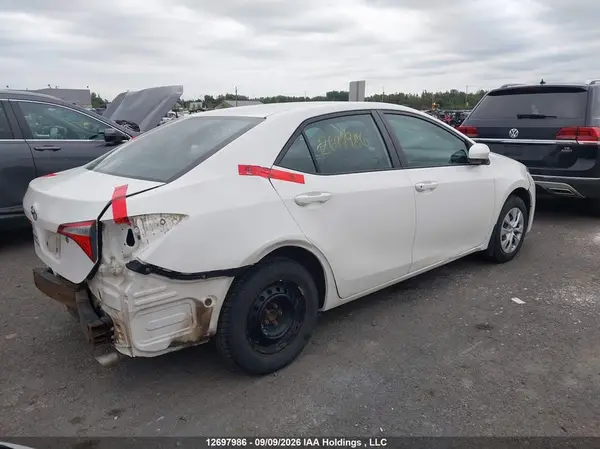 2T1BURHEXGC710668 — 2016 Toyota Corolla, фото 4 с аукциона IAAI 29.09.2026, Задняя часть