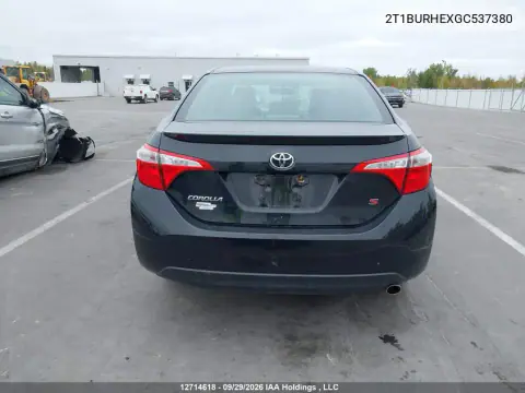 2016 Toyota Corolla S VIN 2T1BURHEXGC537380 фото 17