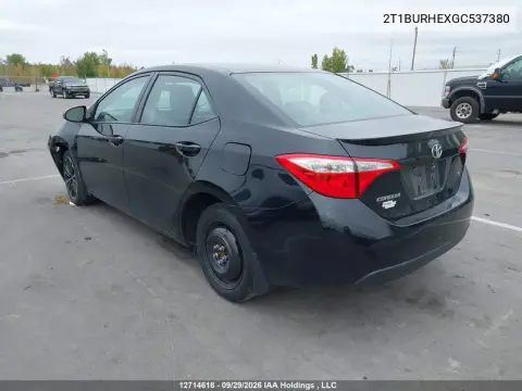2016 Toyota Corolla S VIN 2T1BURHEXGC537380 фото 4