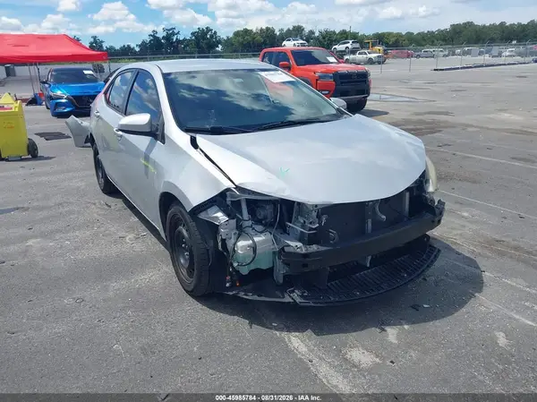 2T1BURHE3GC599249 — 2016 Toyota Corolla, Передняя часть (Front End), фото до ремонта